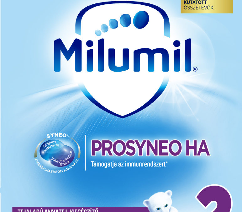 Milumil HA2 Prosyneo termékcímke